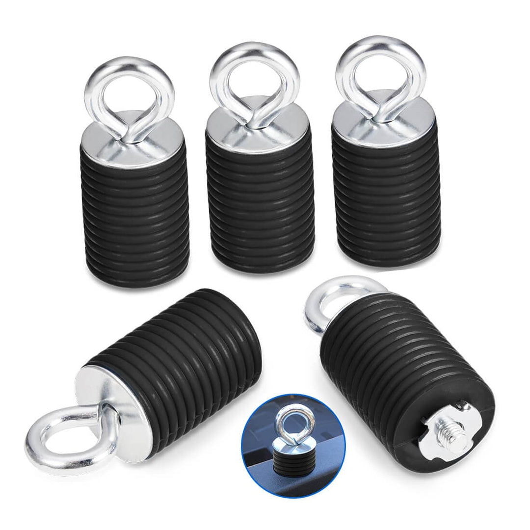 Polaris Ranger Adjustable Break Away Side Mirrors & 2" Tie Down Anchors - KEMIMOTO