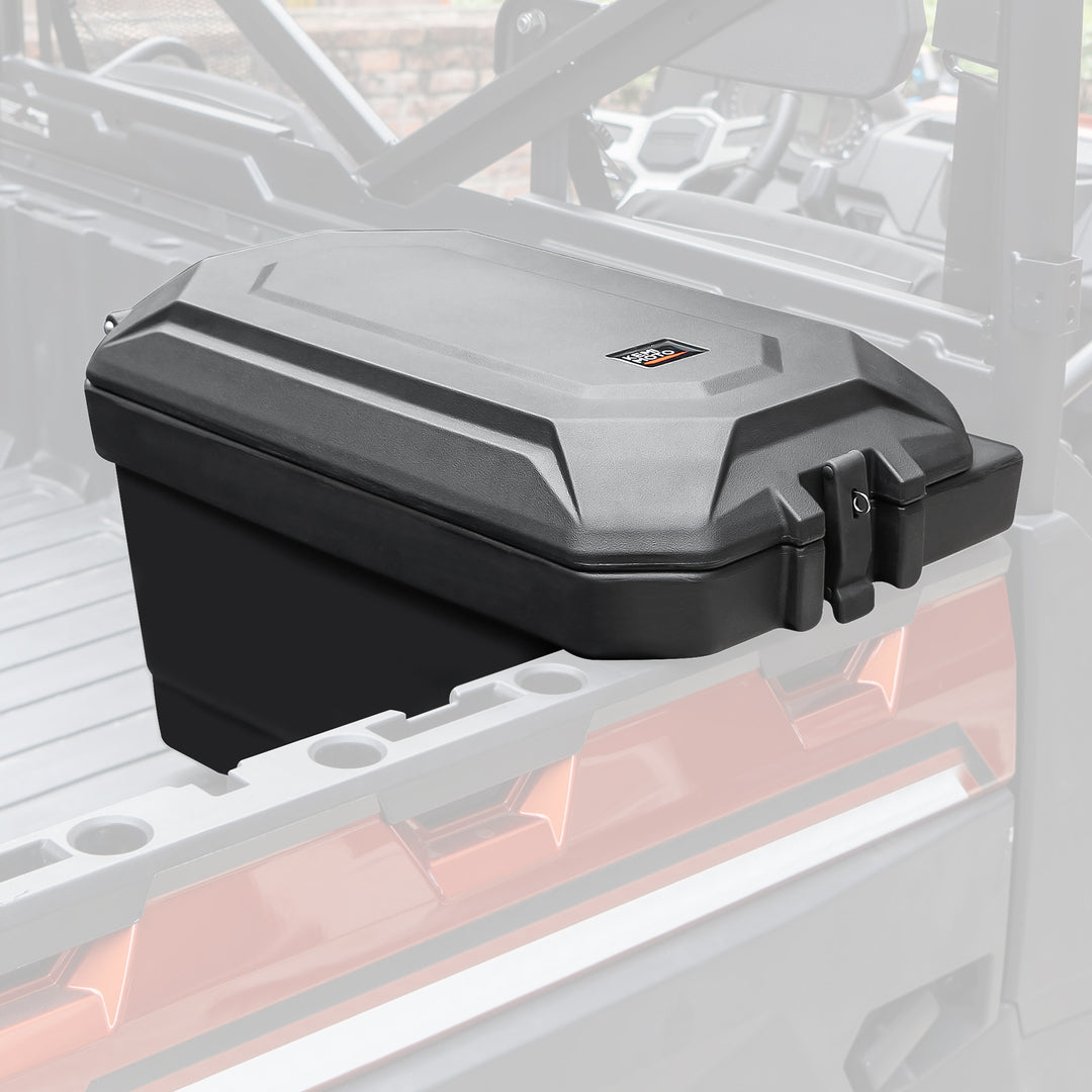 2" Tie Down Anchors & Big Size Cargo Box (Passenger Side) for Polaris Ranger