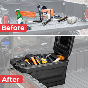 UTV Waterproof Seat Cover & Big Size Cargo Box for Polaris Ranger