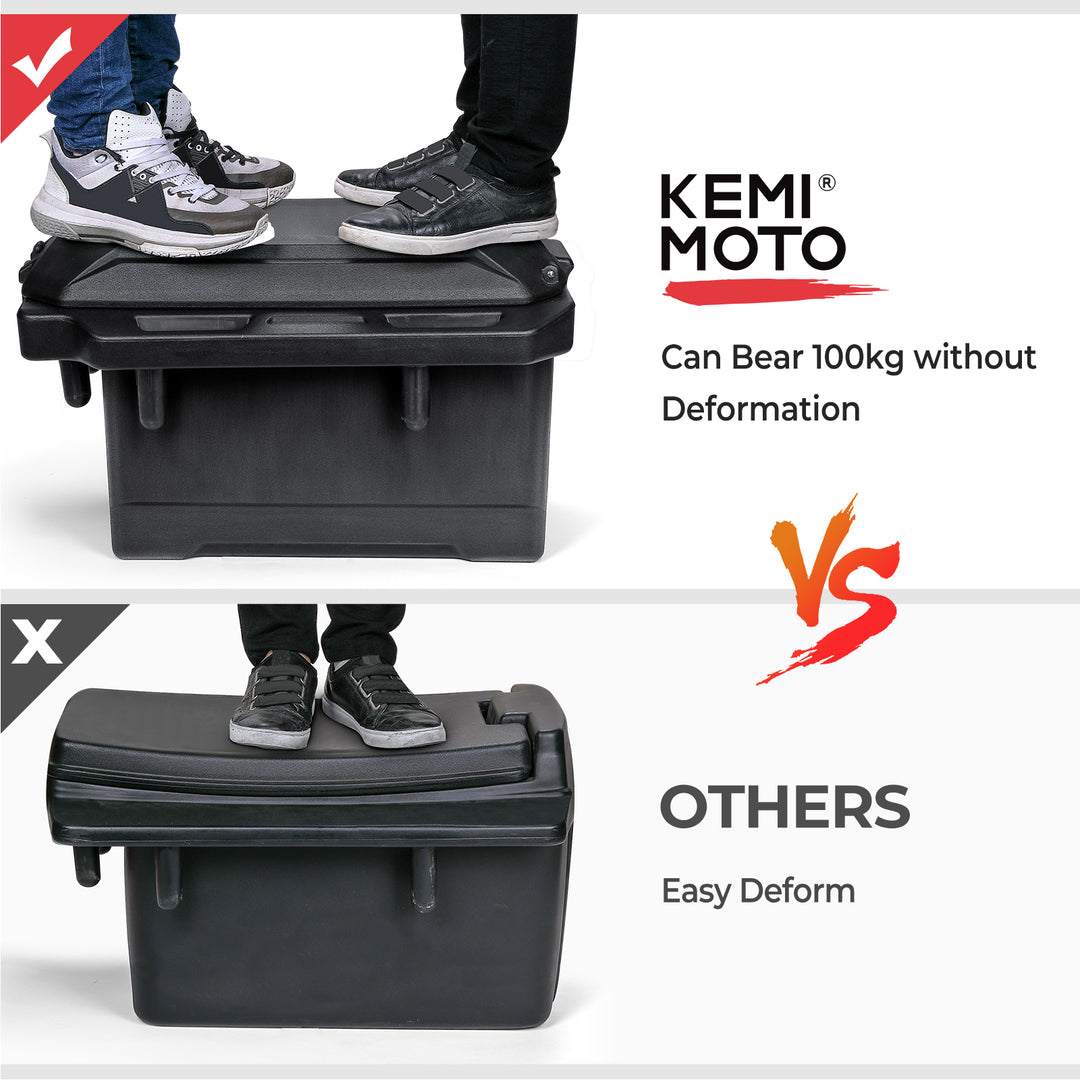 2" Tie Down Anchors & Big Size Cargo Box (Passenger Side) for Polaris Ranger