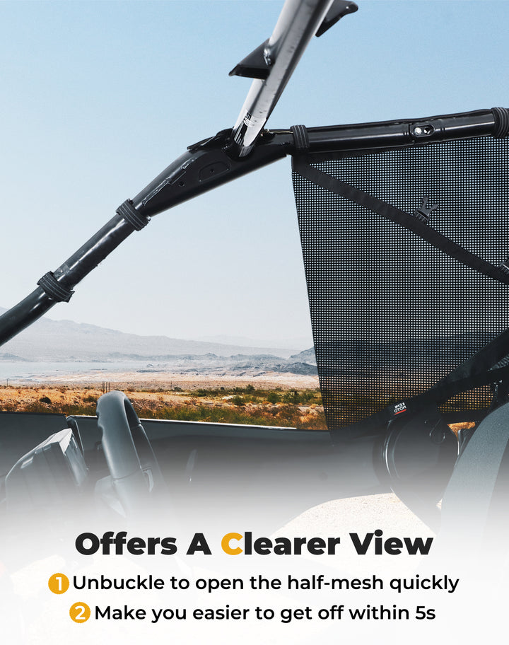 Upgraded Window Nets for CFMOTO ZForce 950