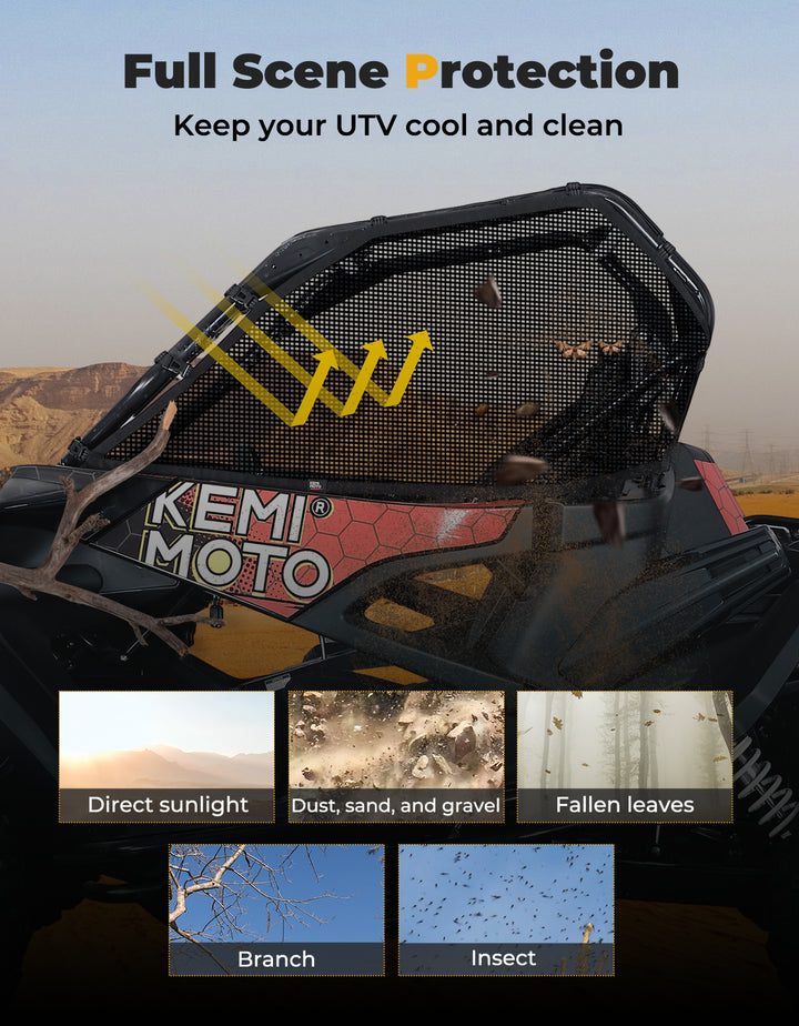 Upgraded Window Nets for CFMOTO ZForce 950