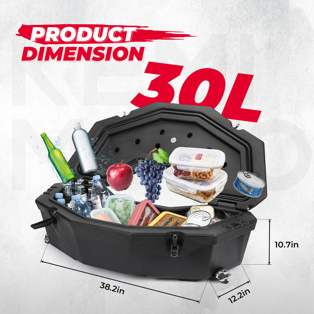 30L Rear Storage Box for Can-Am X3/MAX, Commander, Outlander