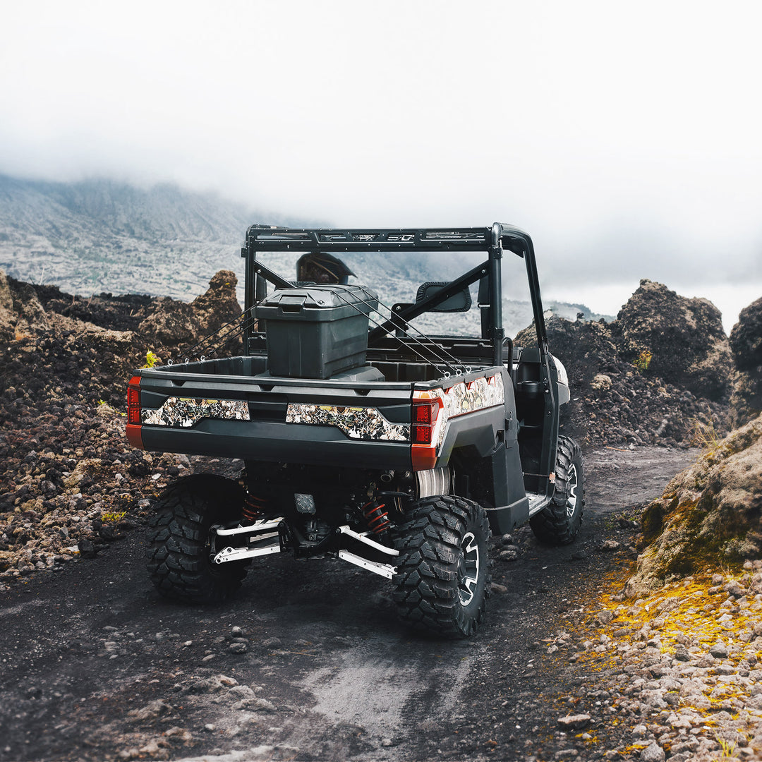 UTV Waterproof Seat Cover & 2" Tie Down Anchors for Polaris Ranger