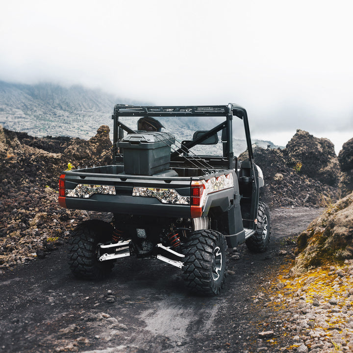 UTV Waterproof Seat Cover & 2" Tie Down Anchors for Polaris Ranger