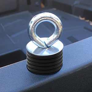 2" Tie Down Anchors & Big Size Cargo Box (Passenger Side) for Polaris Ranger