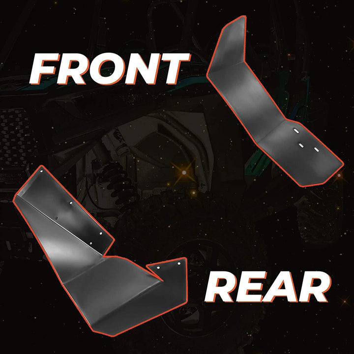 Extended Fender Flares for Polaris RZR S 900 / S 1000 / RZR 4 900 2015-2020