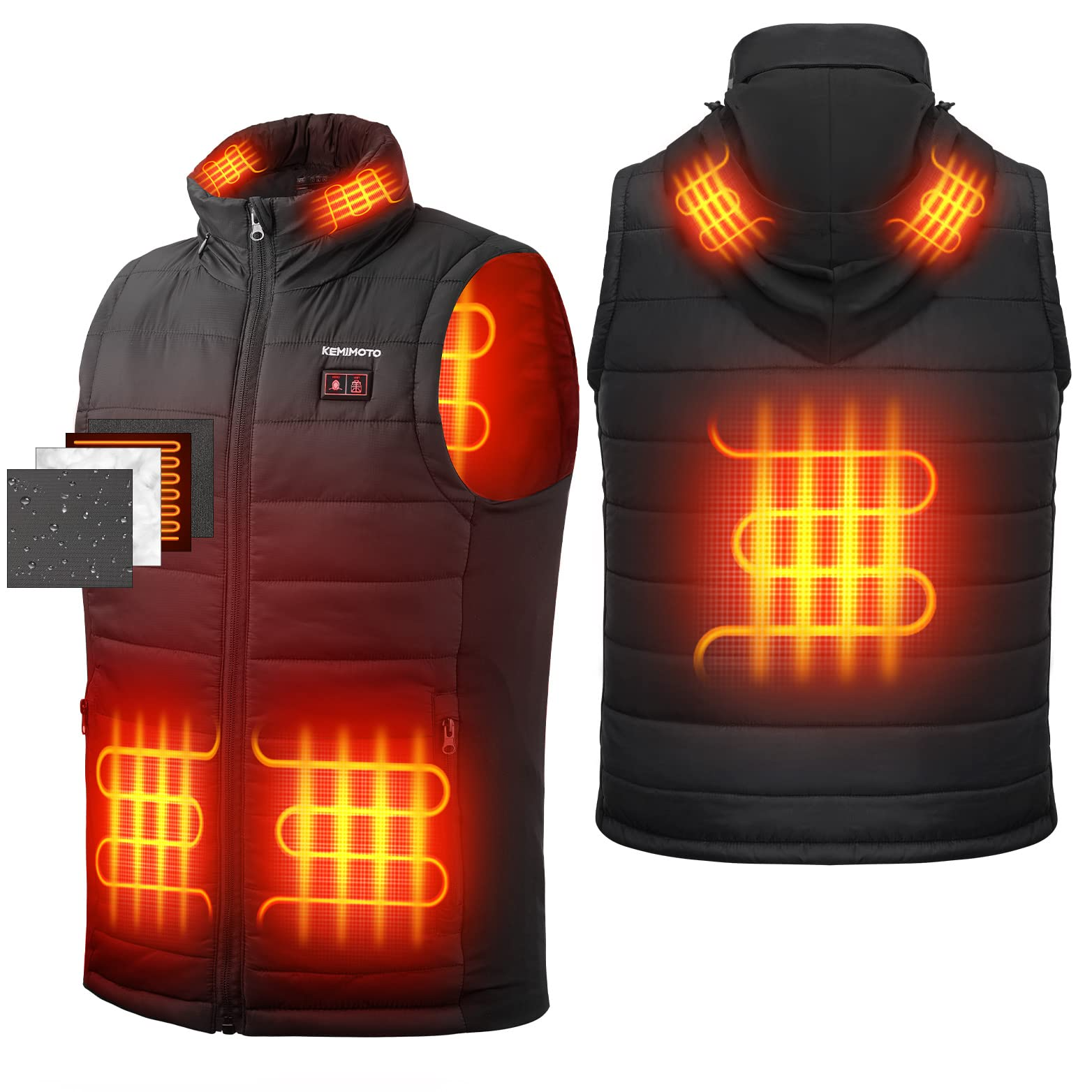 Heated work vest discount