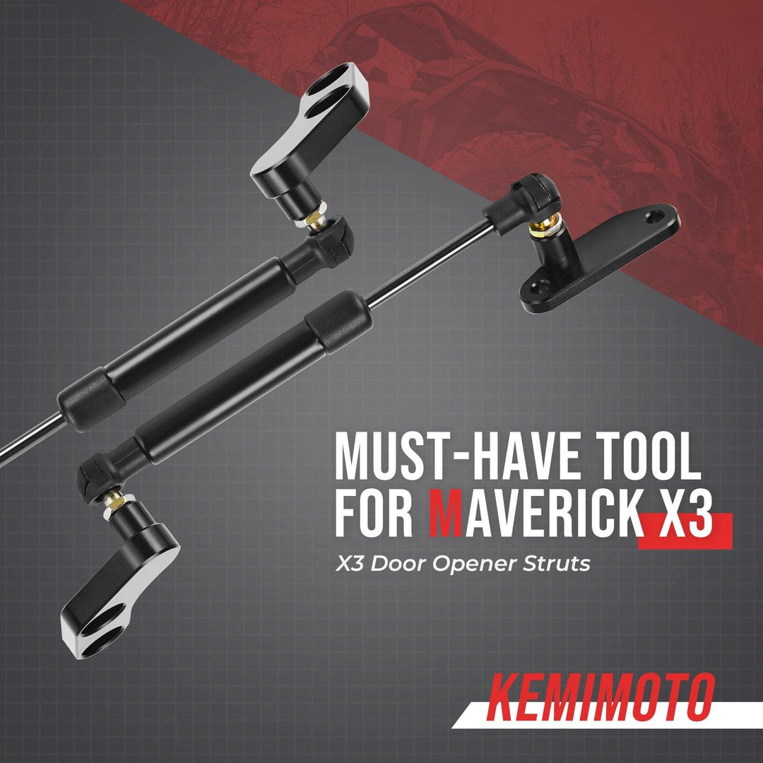 Black Door Latch Door & Strut Lifts Door Opener - KEMIMOTO