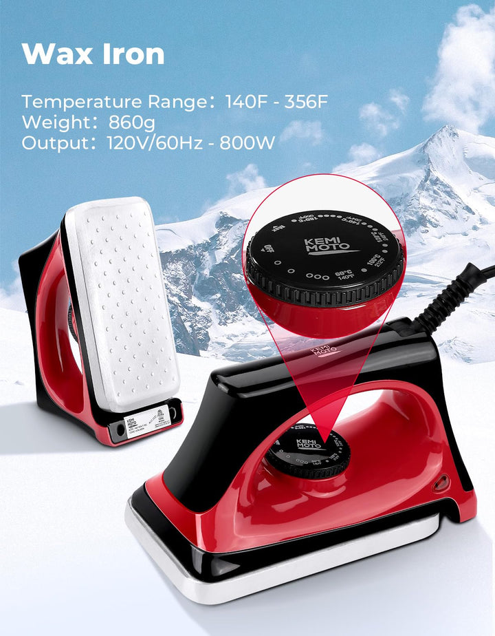 Ski Snowboard Tuning Kit (Luxury Version) - Kemimoto