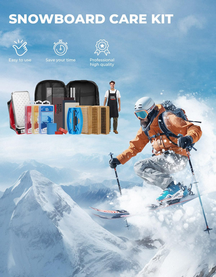 Ski Snowboard Tuning Kit (Luxury Version) - Kemimoto