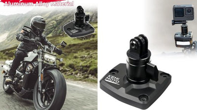 Easily Attach A GoPro With Kemimoto GoPro Motorcycle Handlebar Mount!