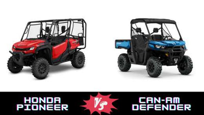 Can-Am Defender Vs. Honda Pioneer: Which is better?