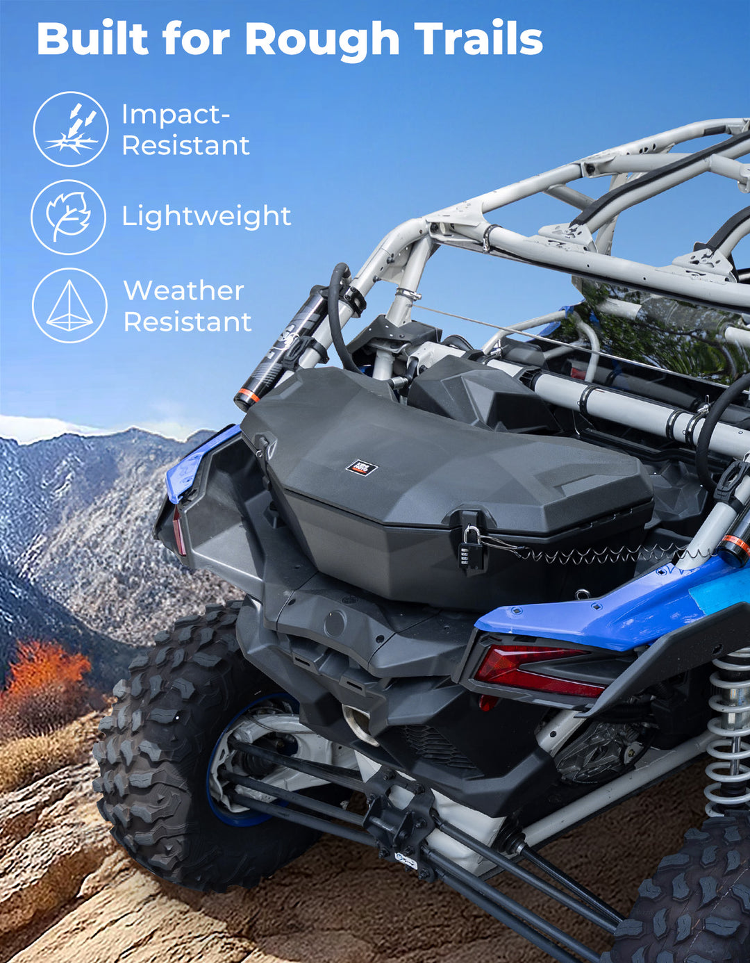 30L Rear Storage Box for Can-am X3/MAX