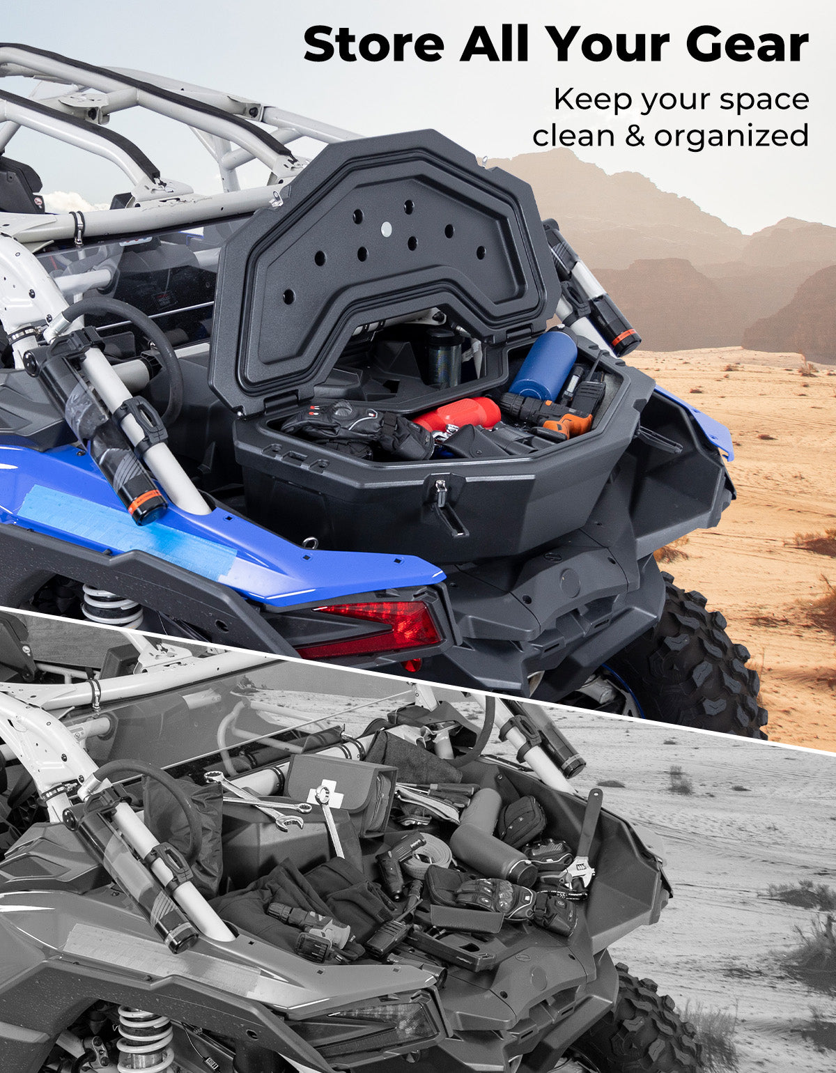 30L Rear Storage Box for Can-am X3/MAX