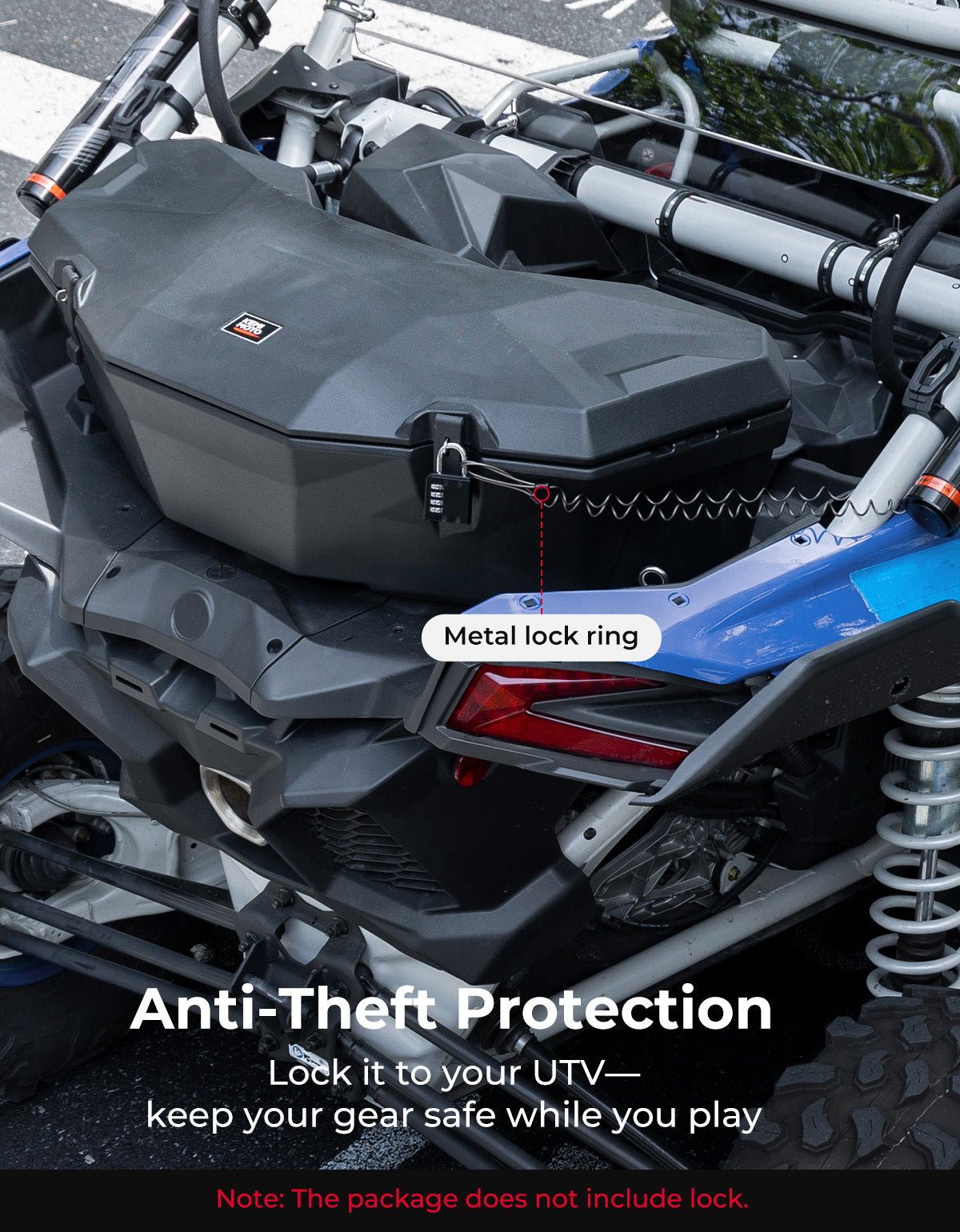 30L Rear Storage Box for Can-am X3/MAX