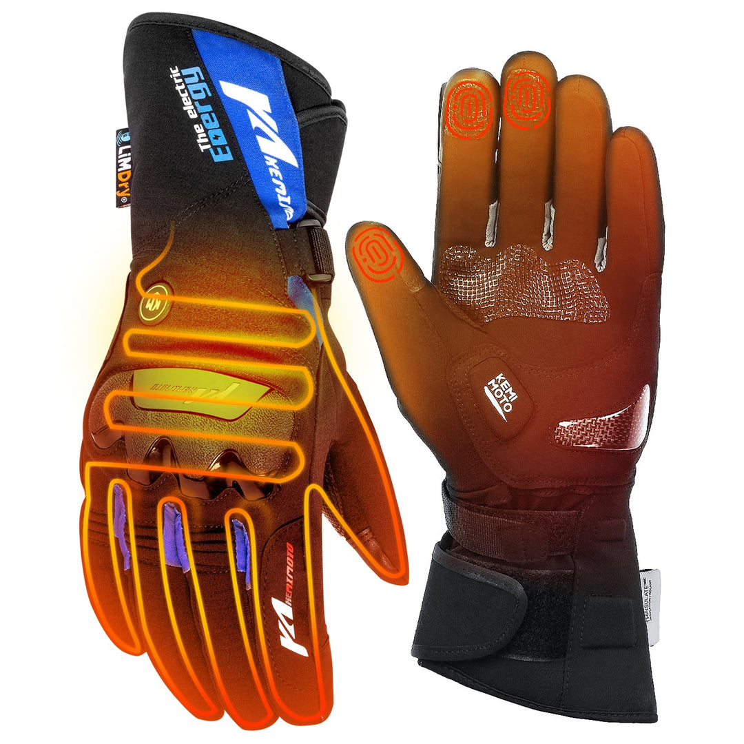 Heated Gloves Waterproof Touchscreen 7.4V 2500mAh