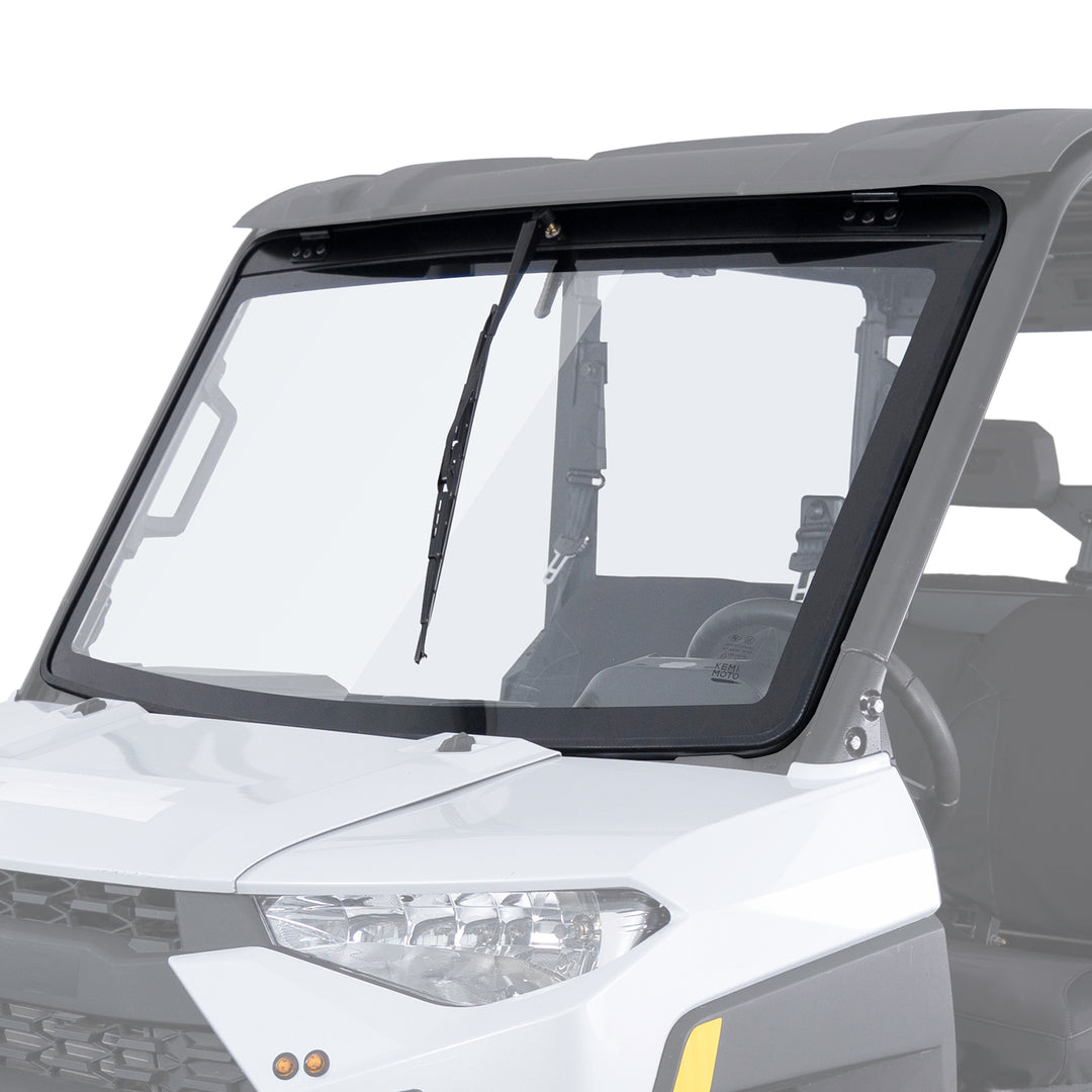 UTV Front Glass Windshield with Wipers for Polaris Ranger 1000/CREW 1000/XP 1000/CREW XP 1000 /XP 900/CREW 900/CREW XP 900