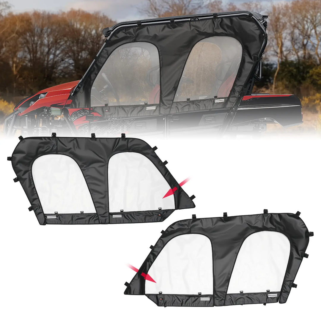 Soft Upper Doors For Kawasaki Teryx 4 800 |Teryx 4 S