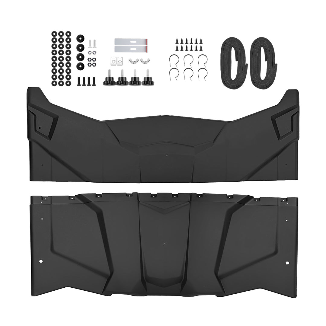 2-in-1 Combination Plastic Hard Roof for Can-Am Maverick X3