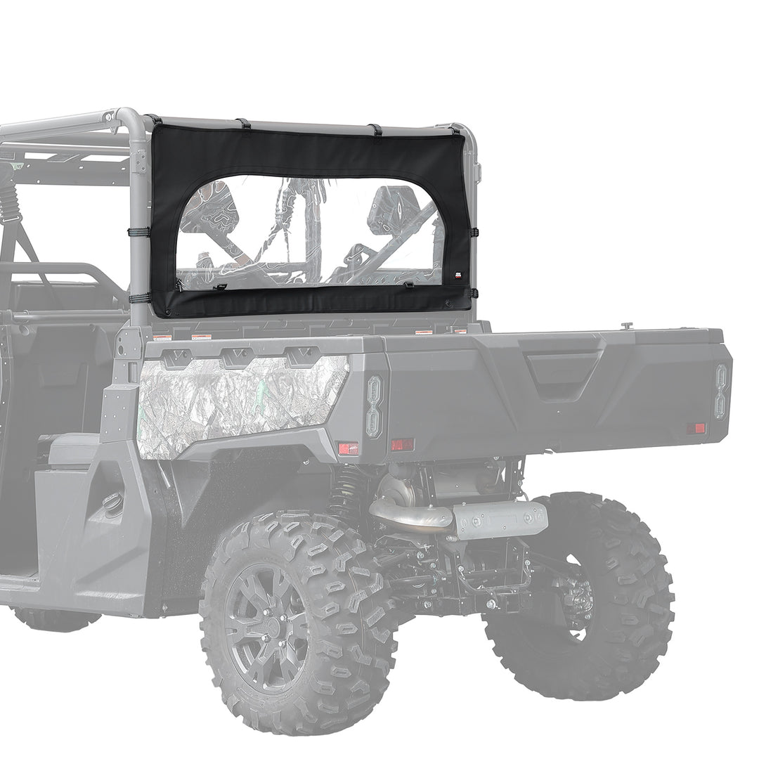 Rear Soft Windshield with Zipper for CFMOTO Uforce 1000/1000XL