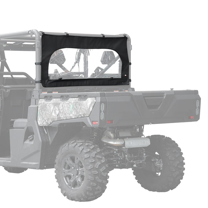 Rear Soft Windshield with Zipper for CFMOTO Uforce 1000/1000XL