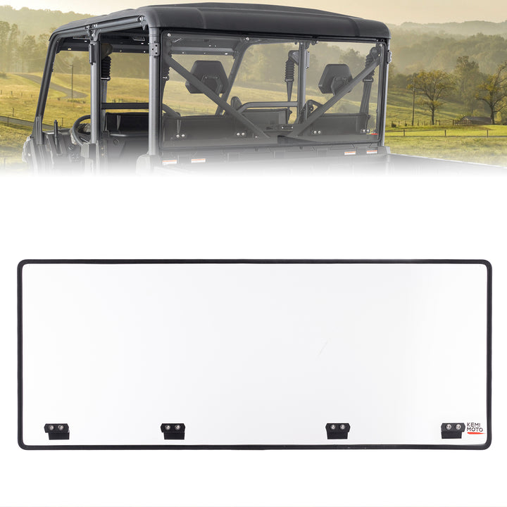 Clear Rear Windshield 2-Sided Hard Coated for CFMOTO UFORCE 1000/1000XL