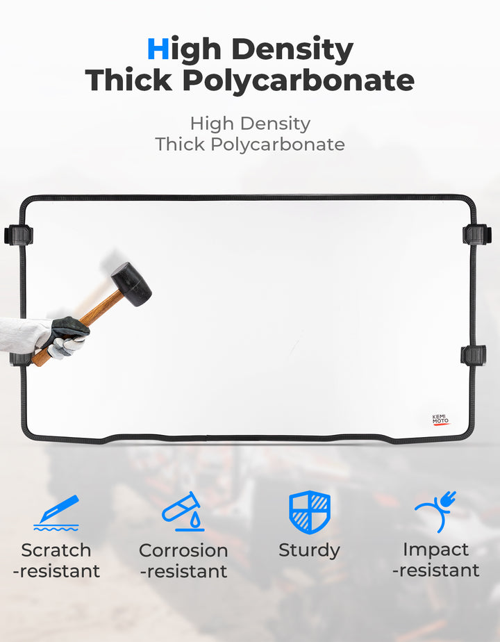 Clear Front Full Windshield for CFMOTO UFORCE 1000/1000XL