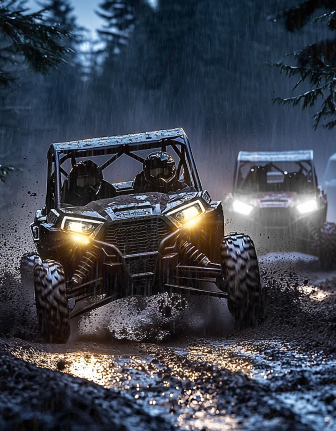 UTV Turn Signal Kit with 110D Horn for Polaris|Can-Am|Teryx|CFMOTO