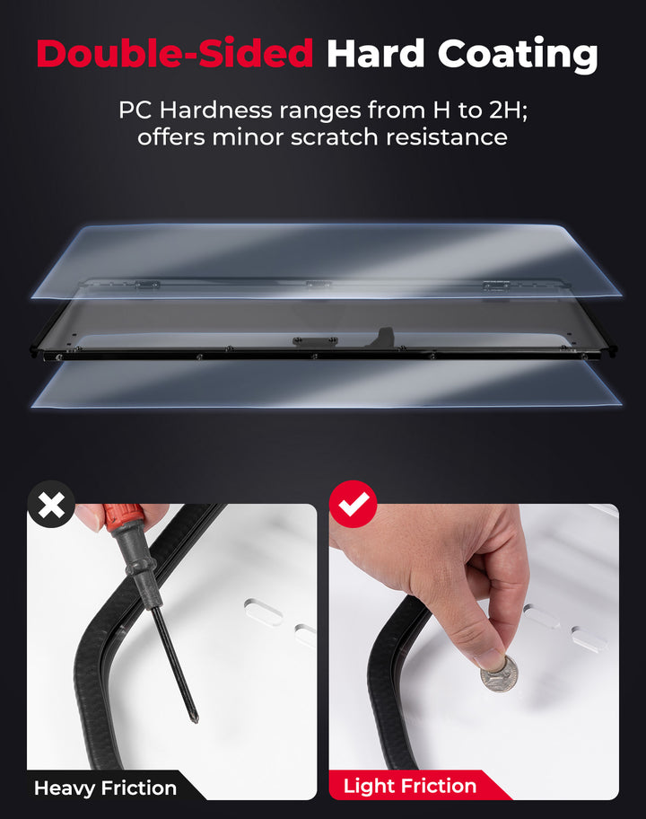 3-IN-1 Flip Windshield for 2025+ Polaris RZR PRO