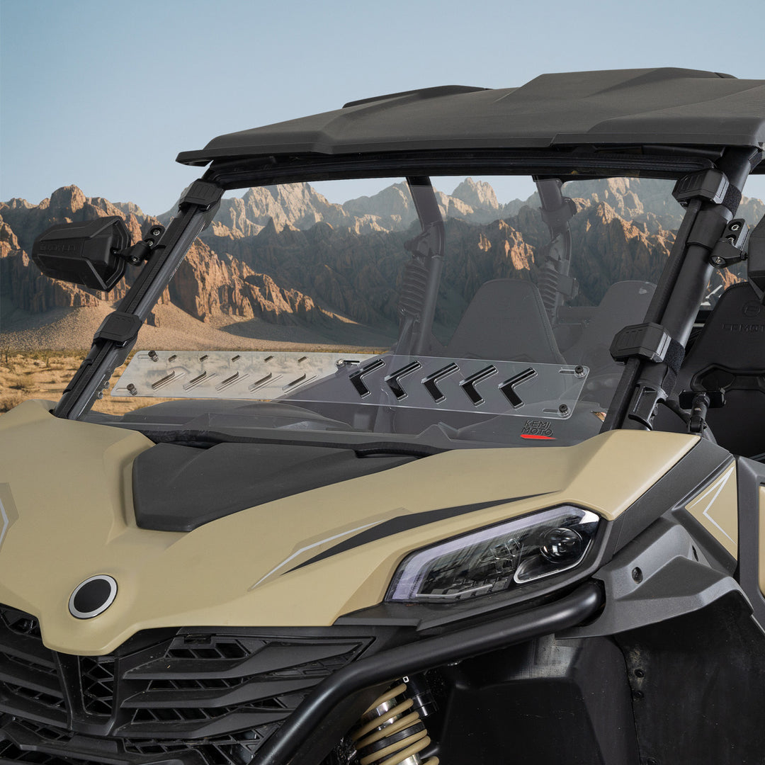 Adjustable Vented Front Windshield for 2023+ CFMOTO ZForce 950 Sport | 800 Trail