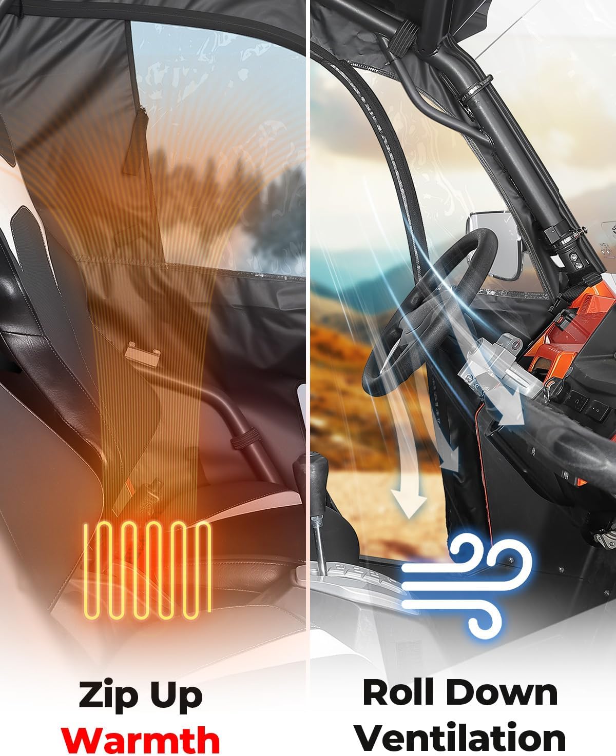 CFmoto ZForce Soft Cab Enclosure 500 / 800 / 1000 – CA Kemimoto