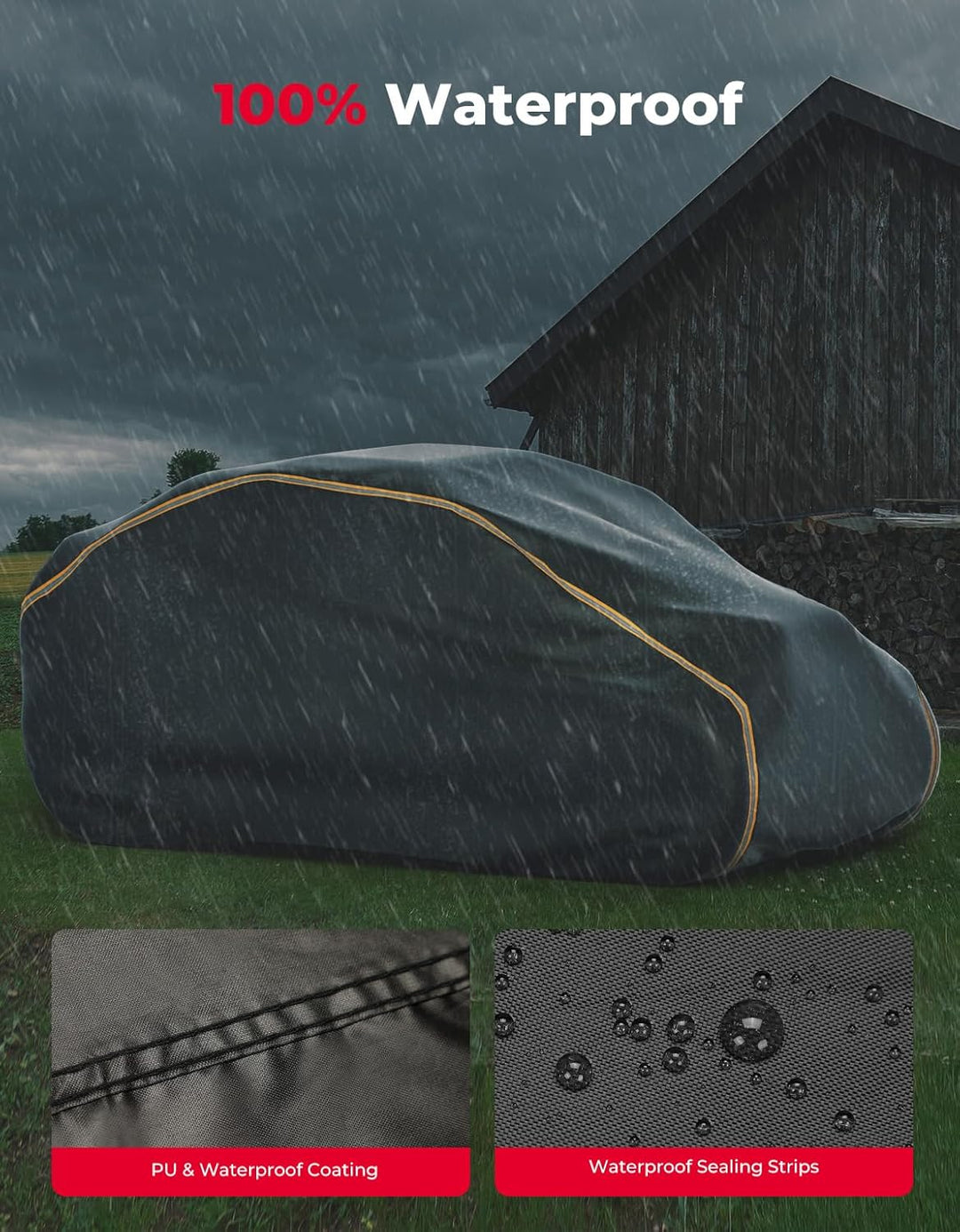 UTV 4-Seater Cover for Can Am Maverick X3 Max/ RZR/ General