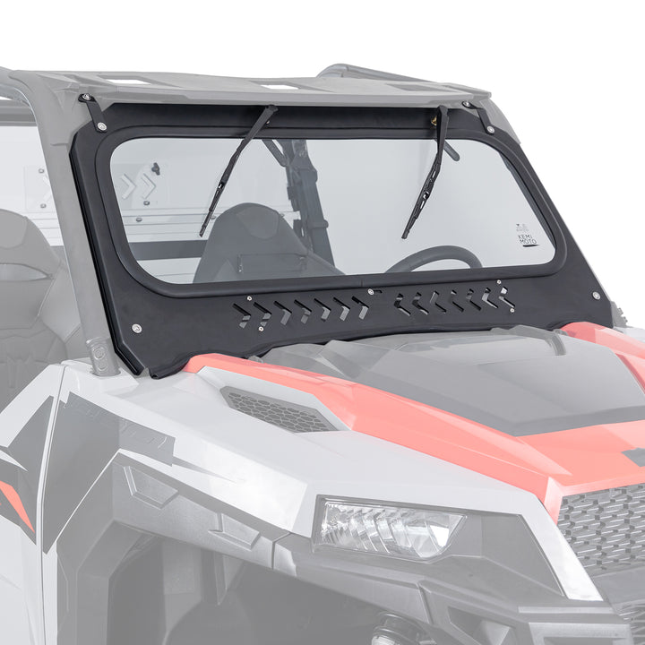UTV Glass Windshield Front Windshield with wipers for Polaris General 1000, XP 1000, 4 1000
