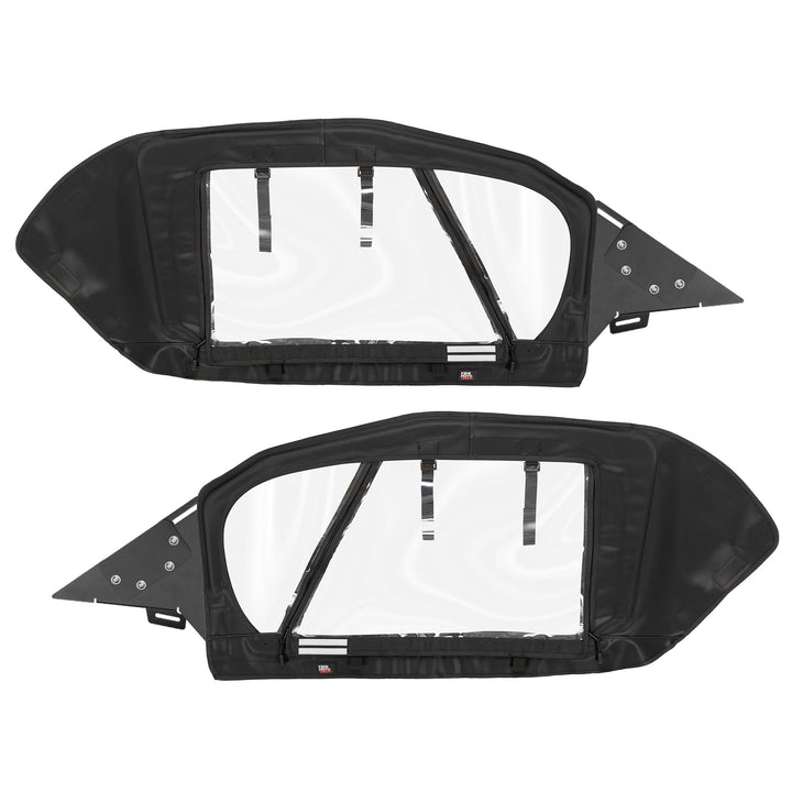 KEMIMOTO Soft Upper Doors with Frame for Can-Am Maverick X3 2 Seater with Premium YKK Zippers