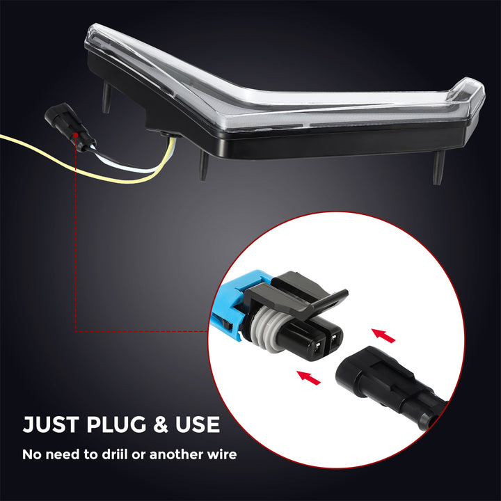 UTV Front Turn Fang Light Set for 2019+ Polaris RZR XP 1000 & Turbo S