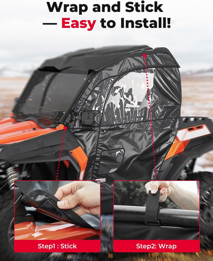 Soft Cab Enclosure Doors for CFmoto ZForce 500 | 800 | 1000