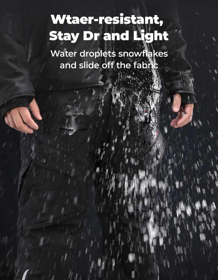 Men’s Heated Motorcycle Pants with 10000mAh Battery and Armor