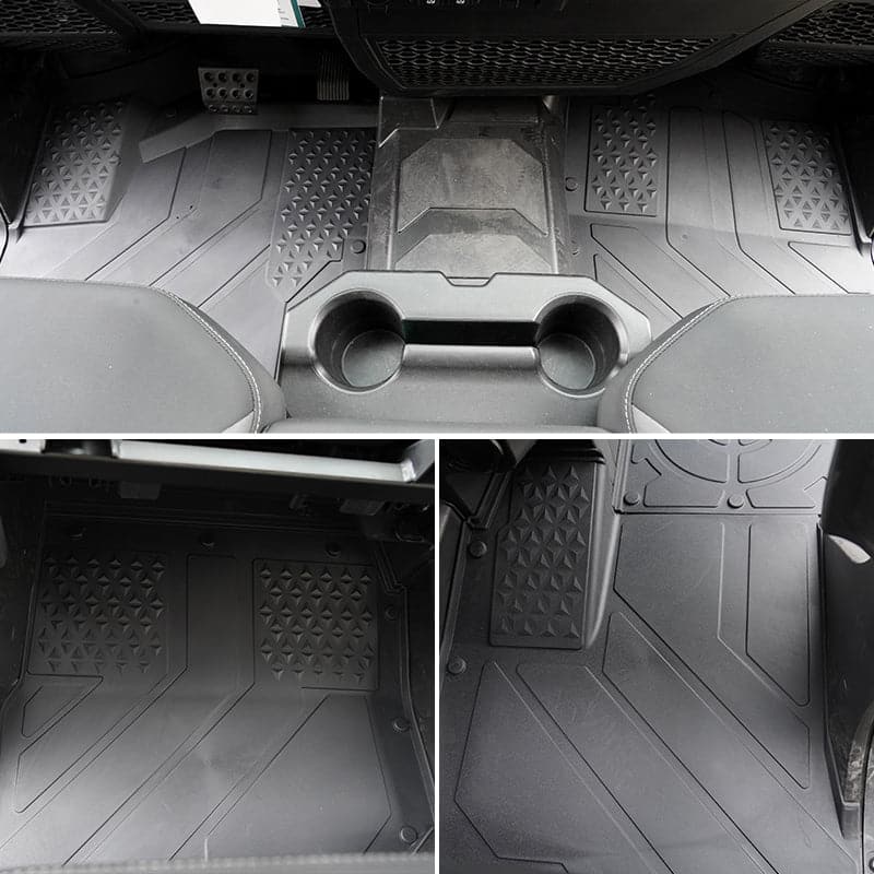 4pcs TPE Floor Mats Anti-Slip Mats for Ranger CREW XD 1500 2024+