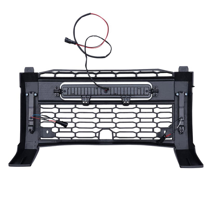 Front Mesh Grill with Accent Light for Polaris XPEDITION ADV/XP