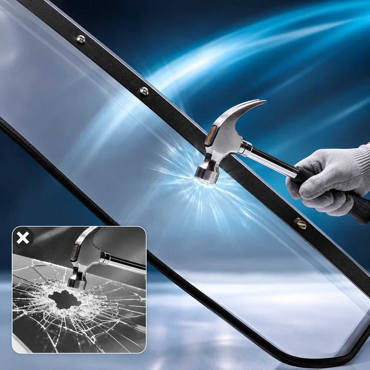 Hardened Polycarbonate for Off-Road Use