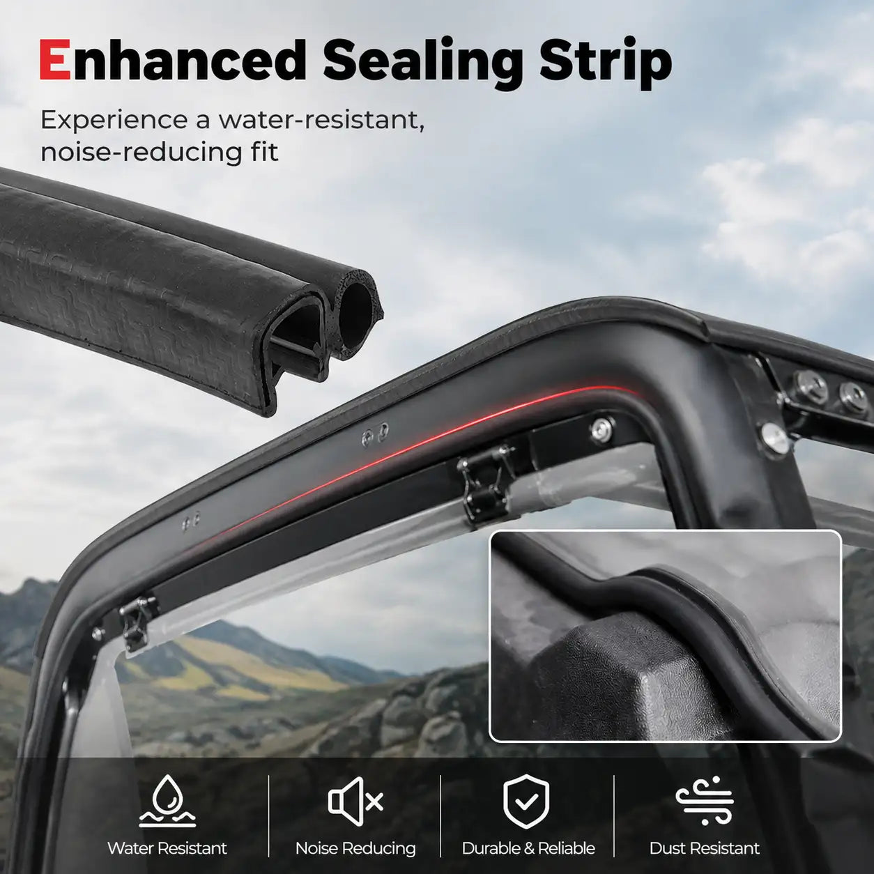 A More Stable Windshield Fit