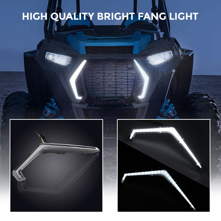 UTV Front Turn Fang Light Set for 2019+ Polaris RZR XP 1000 & Turbo S
