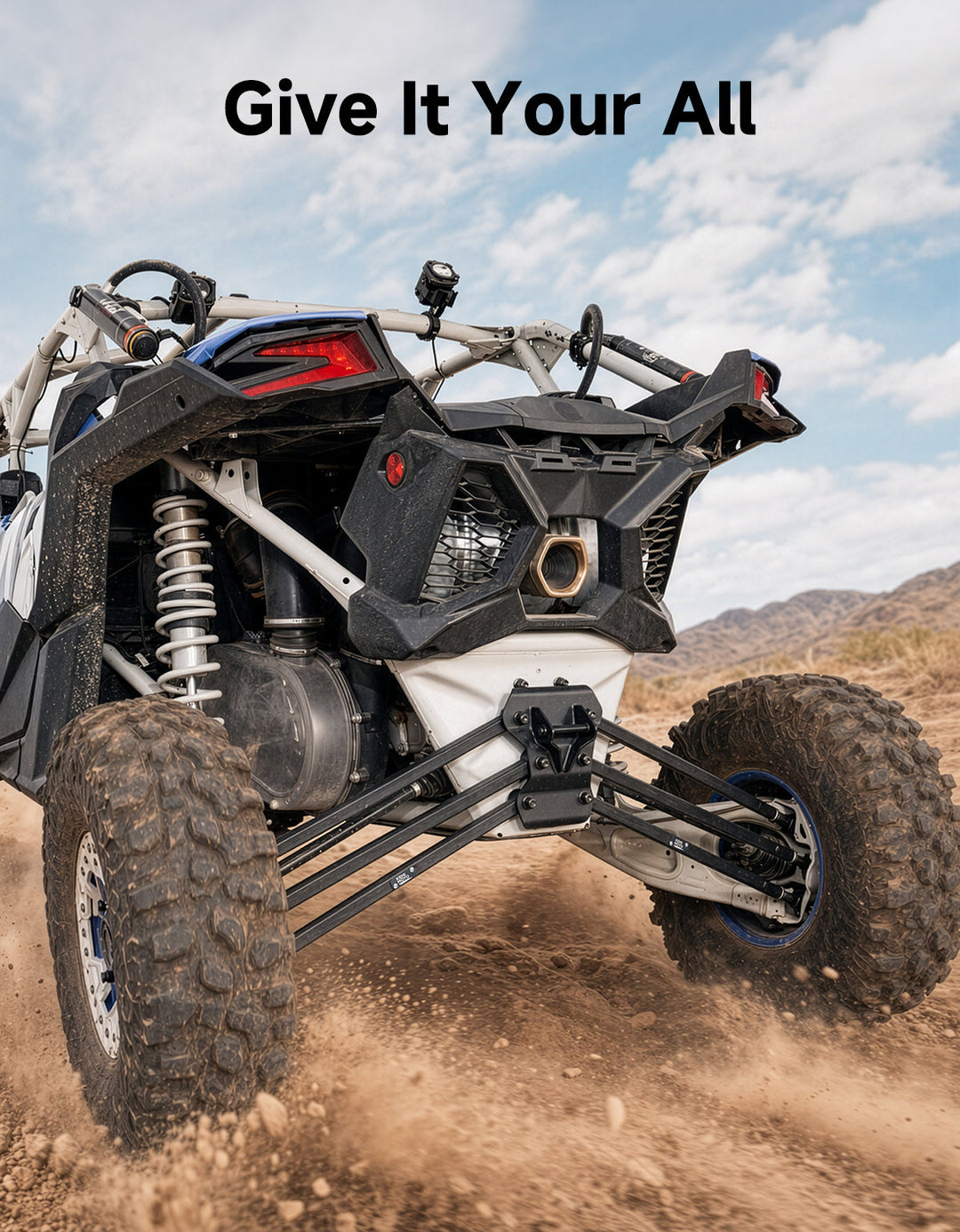 72" Rear Radius Rod Kit Fit Can-Am Maverick X3 / X3 MAX(2016–2026)
