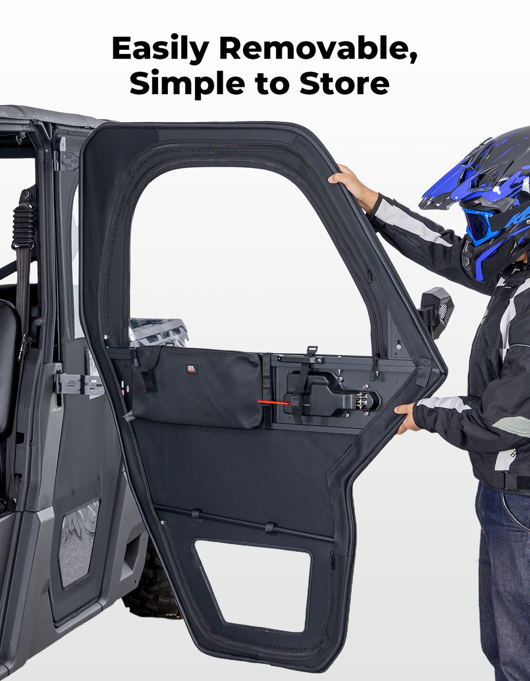 UTV Framed Doors for Can-Am Defender Max HD 7/8/9/10 – Full Enclosure Kit, 2022–2024