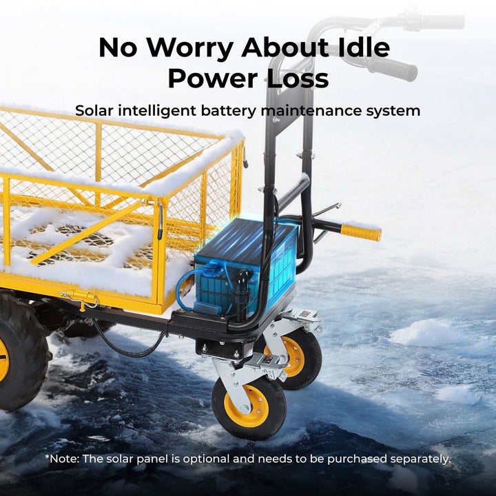 BougeRV GC660 Electric Utility Garden Cart - Kemimoto