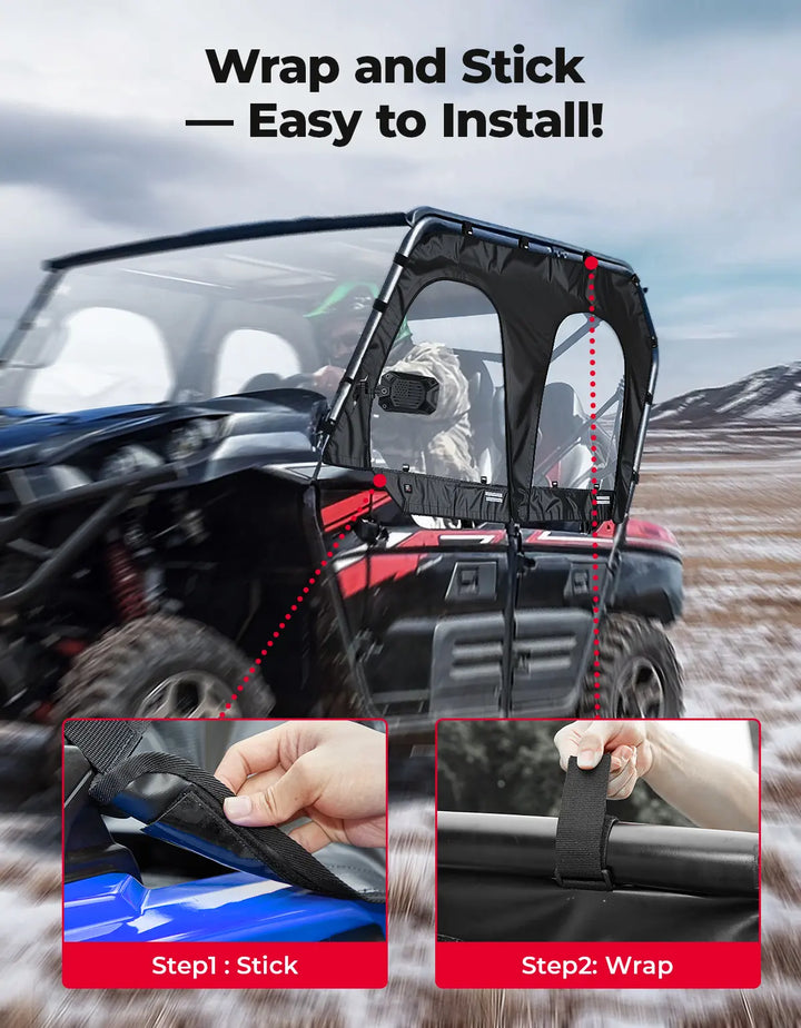 Soft Upper Doors For Kawasaki Teryx 4 800 |Teryx 4 S