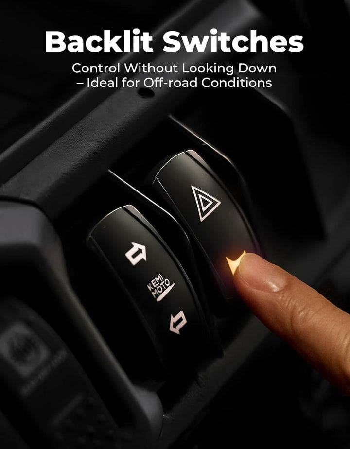 Universal Plug & Play Turn Signal Kit With Rocker Switch & 110D Horn