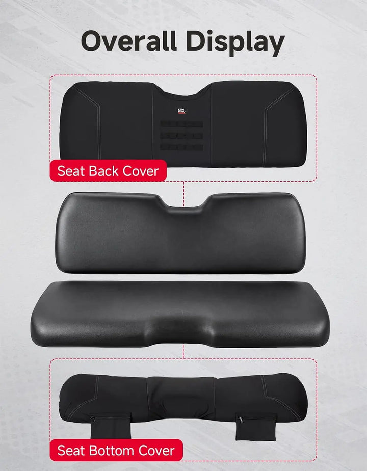 UTV Seat Covers with Storage Pockets for Polaris Ranger 500 2026+