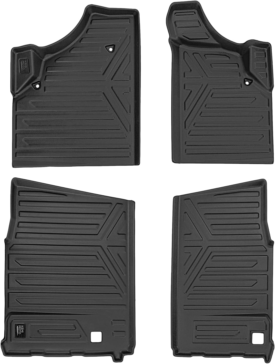 4pcs TPE Floor Mats Anti-Slip Mats for Can-Am Defender Max